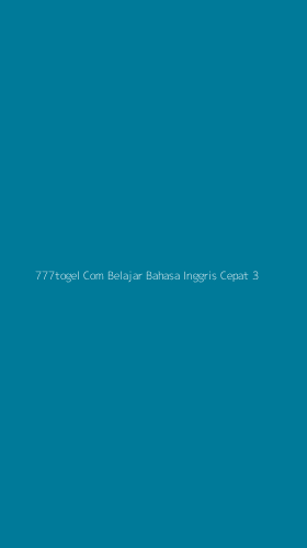 Tampilan Antarmuka Aplikasi 777togel Com Belajar Bahasa Inggris Cepat - 3