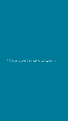 Tampilan Antarmuka Aplikasi 777togel Login Cara Membuat Website - 1
