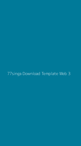 Tampilan Antarmuka Aplikasi 77singa Download Template Web - 3