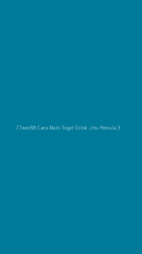 Tampilan Antarmuka Aplikasi 77win88 Cara Main Togel Colok Jitu Pemula - 3
