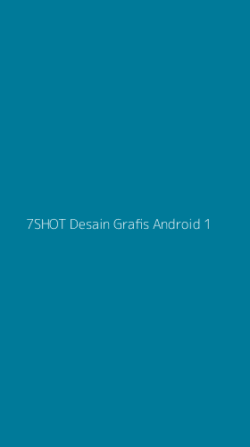 Tampilan Antarmuka Aplikasi 7shot Desain Grafis Android - 1