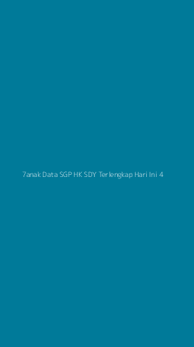 Tampilan Antarmuka Aplikasi 7anak Data Sgp Hk Sdy Terlengkap Hari Ini - 4