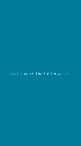Tampilan Antarmuka Aplikasi 7dak Dompet Digital Terbaik - 3
