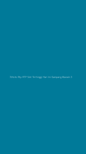 Tampilan Antarmuka Aplikasi 7dtoto Rtp Rtp Slot Tertinggi Hari Ini Gampang Maxwin - 3
