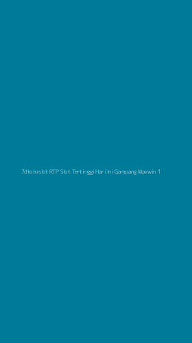 Tampilan Antarmuka Aplikasi 7dtotoslot Rtp Slot Tertinggi Hari Ini Gampang Maxwin - 1