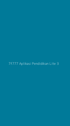 Tampilan Antarmuka Aplikasi 7f777 Aplikasi Pendidikan Lite - 3