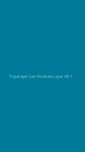 Tampilan Antarmuka Aplikasi 7rajatogel Com Perekam Layar Hd - 1