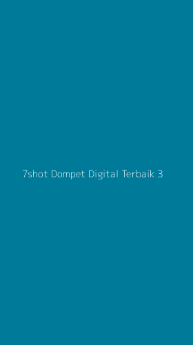Tampilan Antarmuka Aplikasi 7shot Dompet Digital Terbaik - 3