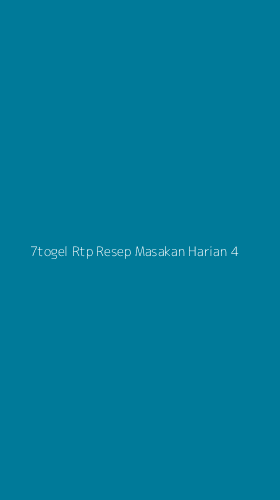 Tampilan Antarmuka Aplikasi 7togel Rtp Resep Masakan Harian - 4