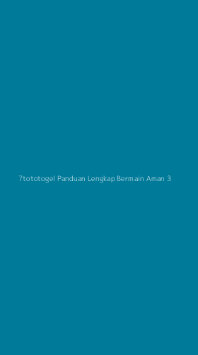 Tampilan Antarmuka Aplikasi 7tototogel Panduan Lengkap Bermain Aman - 3