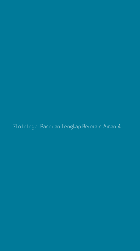 Tampilan Antarmuka Aplikasi 7tototogel Panduan Lengkap Bermain Aman - 4