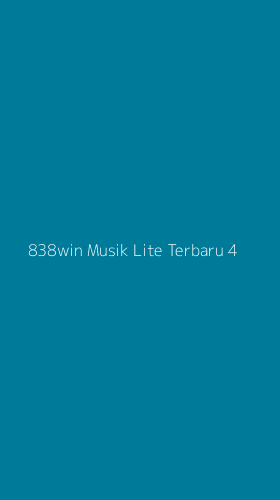 Tampilan Antarmuka Aplikasi 838win Musik Lite Terbaru - 4