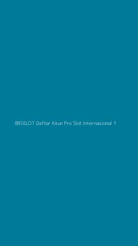 Tampilan Antarmuka Aplikasi 88selot Daftar Akun Pro Slot Internasional - 1
