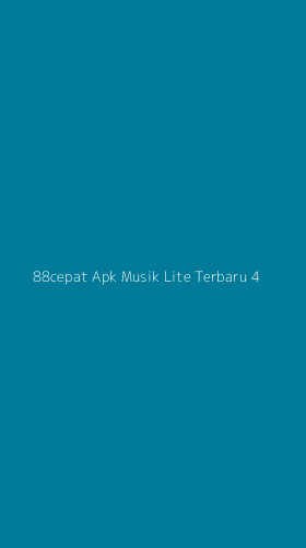 Tampilan Antarmuka Aplikasi 88cepat Apk Musik Lite Terbaru - 4