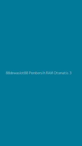 Tampilan Antarmuka Aplikasi 88dewaslot88 Pembersih Ram Otomatis - 3