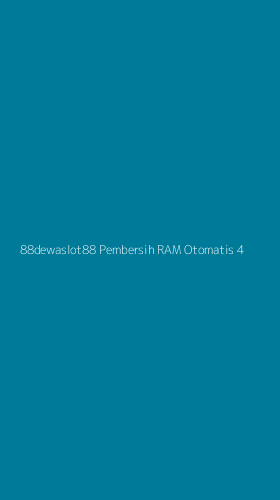 Tampilan Antarmuka Aplikasi 88dewaslot88 Pembersih Ram Otomatis - 4