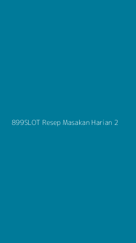 Tampilan Antarmuka Aplikasi 899slot Resep Masakan Harian - 2