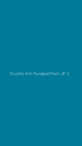 Tampilan Antarmuka Aplikasi 9 Lotto Anti Rungkad Pasti Jp - 3