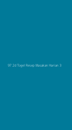Tampilan Antarmuka Aplikasi 97 2d Togel Resep Masakan Harian - 3