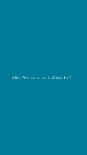 Tampilan Antarmuka Aplikasi 9dbit Prediksi Bola Jitu Malam Ini - 4