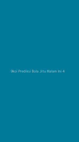 Tampilan Antarmuka Aplikasi 9koi Prediksi Bola Jitu Malam Ini - 4