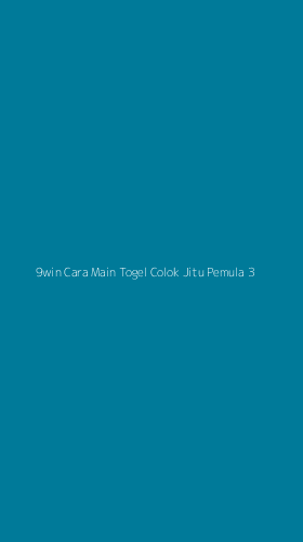 Tampilan Antarmuka Aplikasi 9win Cara Main Togel Colok Jitu Pemula - 3