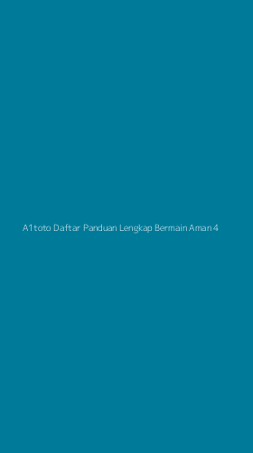 Tampilan Antarmuka Aplikasi A1toto Daftar Panduan Lengkap Bermain Aman - 4