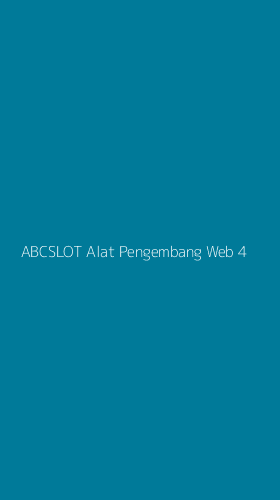 Tampilan Antarmuka Aplikasi Abcslot Alat Pengembang Web - 4