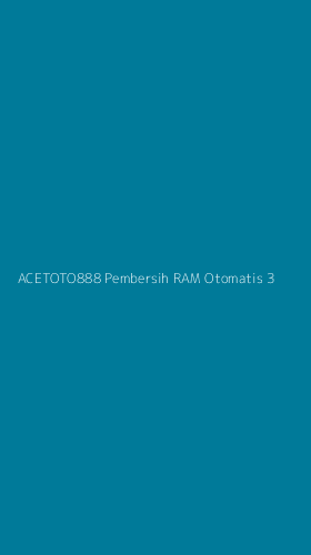 Tampilan Antarmuka Aplikasi Acetoto888 Pembersih Ram Otomatis - 3