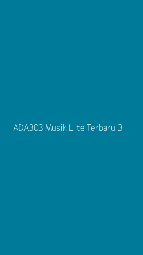 Tampilan Antarmuka Aplikasi Ada303 Musik Lite Terbaru - 3