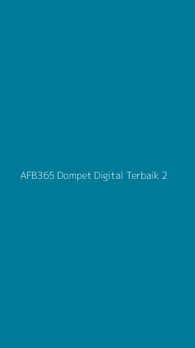Tampilan Antarmuka Aplikasi Afb365 Dompet Digital Terbaik - 2