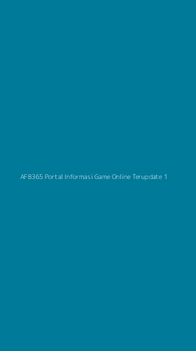 Tampilan Antarmuka Aplikasi Afb365 Portal Informasi Game Online Terupdate - 1