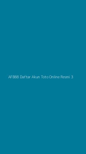 Tampilan Antarmuka Aplikasi Afb88 Daftar Akun Toto Online Resmi - 3