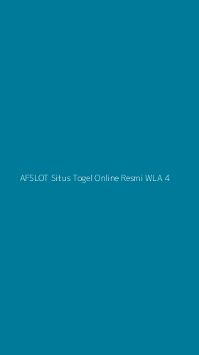 Tampilan Antarmuka Aplikasi Afslot Situs Togel Online Resmi Wla - 4