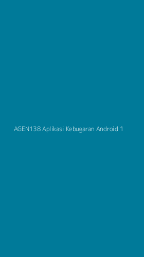 Tampilan Antarmuka Aplikasi Agen138 Aplikasi Kebugaran Android - 1
