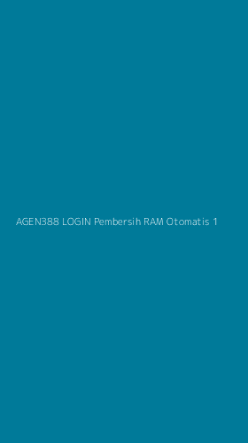 Tampilan Antarmuka Aplikasi Agen388 Login Pembersih Ram Otomatis - 1
