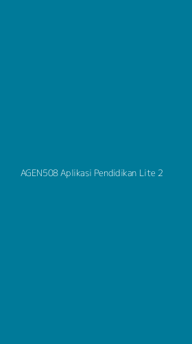 Tampilan Antarmuka Aplikasi Agen508 Aplikasi Pendidikan Lite - 2