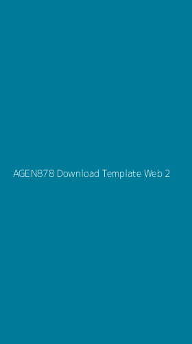 Tampilan Antarmuka Aplikasi Agen878 Download Template Web - 2
