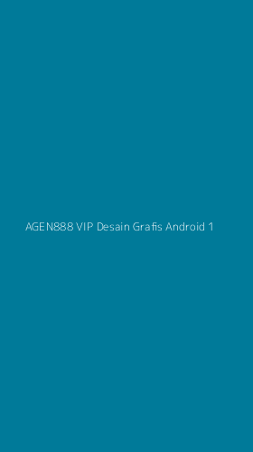 Tampilan Antarmuka Aplikasi Agen888 Vip Desain Grafis Android - 1