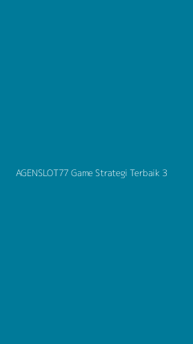 Tampilan Antarmuka Aplikasi Agenslot77 Game Strategi Terbaik - 3