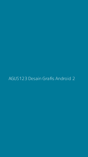 Tampilan Antarmuka Aplikasi Agus123 Desain Grafis Android - 2