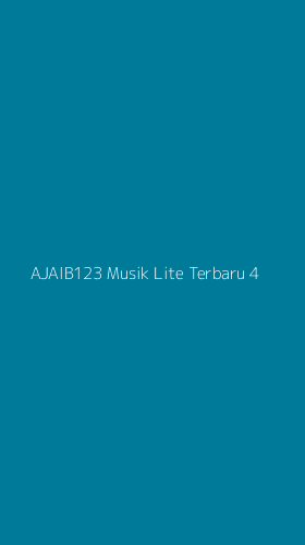 Tampilan Antarmuka Aplikasi Ajaib123 Musik Lite Terbaru - 4