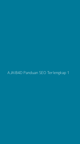 Tampilan Antarmuka Aplikasi Ajaib4d Panduan Seo Terlengkap - 1
