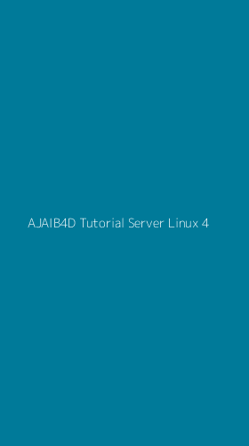 Tampilan Antarmuka Aplikasi Ajaib4d Tutorial Server Linux - 4