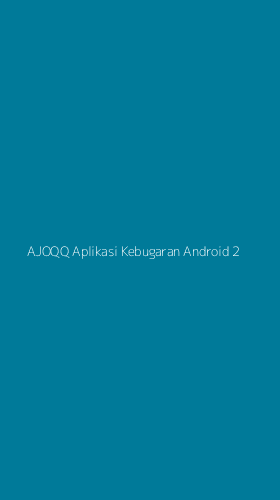 Tampilan Antarmuka Aplikasi Ajoqq Aplikasi Kebugaran Android - 2