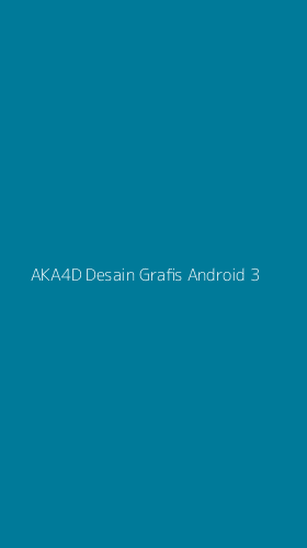 Tampilan Antarmuka Aplikasi Aka4d Desain Grafis Android - 3