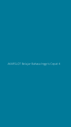 Tampilan Antarmuka Aplikasi Akarslot Belajar Bahasa Inggris Cepat - 4