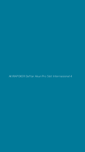 Tampilan Antarmuka Aplikasi Akirapoker Daftar Akun Pro Slot Internasional - 4