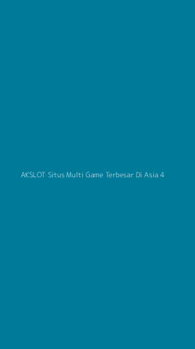 Tampilan Antarmuka Aplikasi Akslot Situs Multi Game Terbesar Di Asia - 4