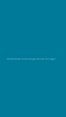 Tampilan Antarmuka Aplikasi Aku4d Bandar Online Dengan Winrate Tertinggi - 1